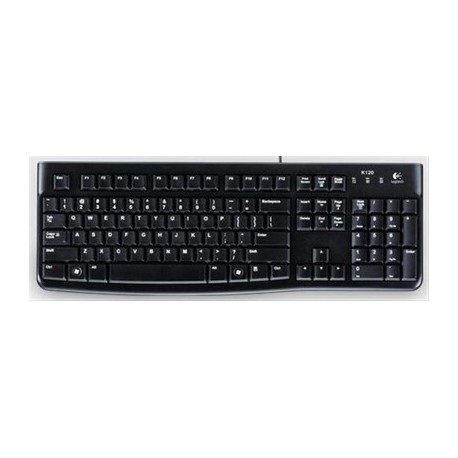 TECLADO LOGITECH K120 USB NEGRO OEM ESPAÑOL