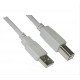 CABLE USB 2.0 IMPRESORA· TIPO AM-BM 1.8M GRIS NANOCABLE