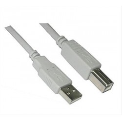 CABLE USB 2.0 IMPRESORA· TIPO AM-BM 1.8M GRIS NANOCABLE