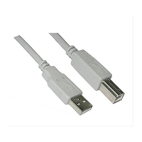 CABLE USB 2.0 IMPRESORA· TIPO AM-BM 1.8M GRIS NANOCABLE