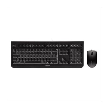 TECLADO Y RATON CHERRY USB DC 2000 NEGRO