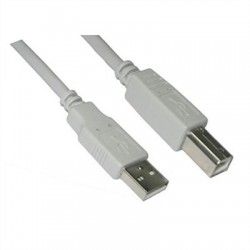 CABLE USB 2.0 IMPRESORA· TIPO AM-BM 3M NANOCABLE