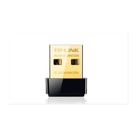 ADAPTADOR TP-LINK USB NANO WIFI TL-WN725N N 150Mbps