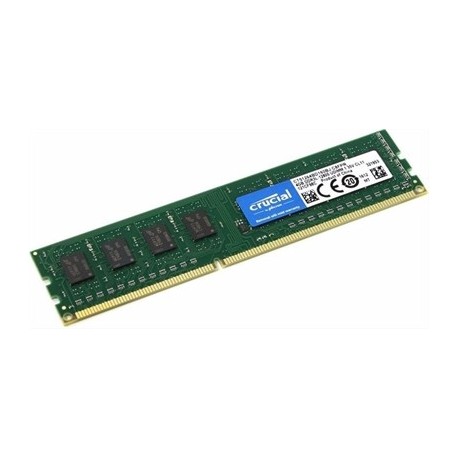 MODULO DDR3L 4GB 1600MHz CRUCIAL CL11 UDIMM DESPRECINTADO