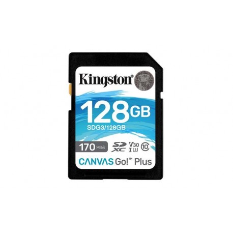 KINGSTON 128GB SDXC CANVAS GO PLUS 170R C10 ·