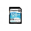 KINGSTON 128GB SDXC CANVAS GO PLUS 170R C10 ·