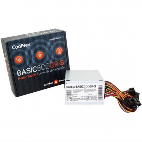 FUENTE DE ALIMENTACION COOLBOX SFX 500GR-S (CE·ROHS)