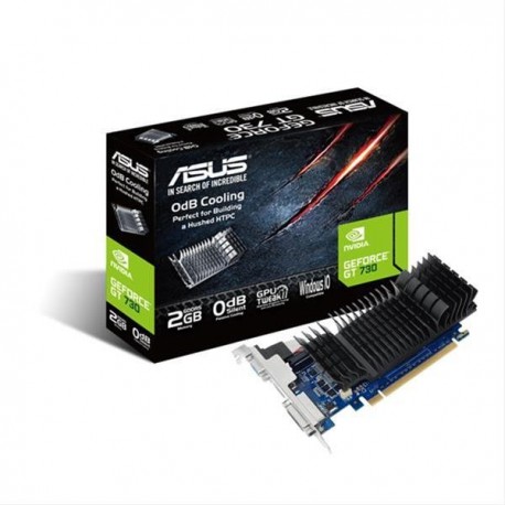 VGA ASUS GEFORCE GT730 2GB GDDR5 R.PASIVA LP HDMI· DVI-D