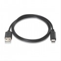 CABLE USB 2.0 3A· TIPO C USB-CM-AM 2M NEGRO NANOCABLE