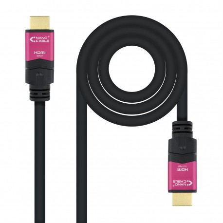 CABLE HDMI V2.0 4K 60HZ ALTA VELOCIDADHEC REPETIDOR AM-AM 15M NANOCABLE