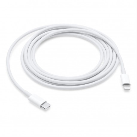 CABLE APPLE USB-C MACHO A LIGHTNING MACHO 2M BLANCO