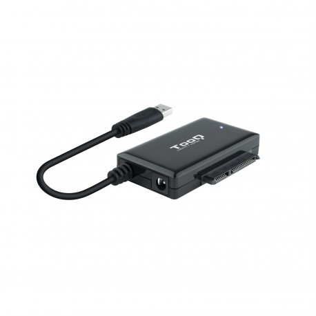 ADAPTADOR TOOQ USB 3.0 USB-A A SATA 2.5"&3.5" CON ALIMENTADOR