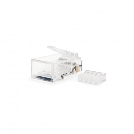 CONECTOR RJ45 8 HILOS CAT.6 BOLSA 100UD NANOCABLE