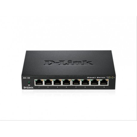 SWITCH 8 PUERTOS 101001000 D-LINK