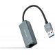 CONVERSOR USB 3.0 A ETHERNET GIGABIT 101001000MBPS 0.15M NANOCABLE ALUMINIO GRIS