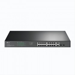 SWITCH SEMIGESTIONABLE OMADA TP-LINK SG1218MP 16P GIGA POEPOE+ +2P GIGA NO POE RACK 19