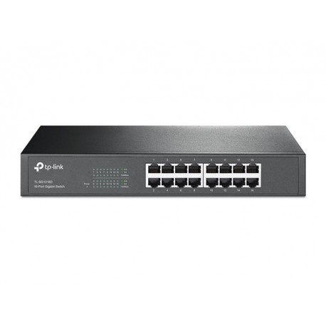 SWITCH 16 PUERTOS 101001000 TP-LINK ESCRITORIOMont.Rack