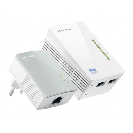 POWERLINE PLC WIFI TP-LINK TL-WPA4220 KIT AV600 300MB 2P ETHERNET