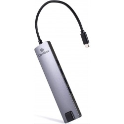 MINI DOCK COOLBOX USB-C - HDMI+USB+SD+MICRO SD+ETHERNET