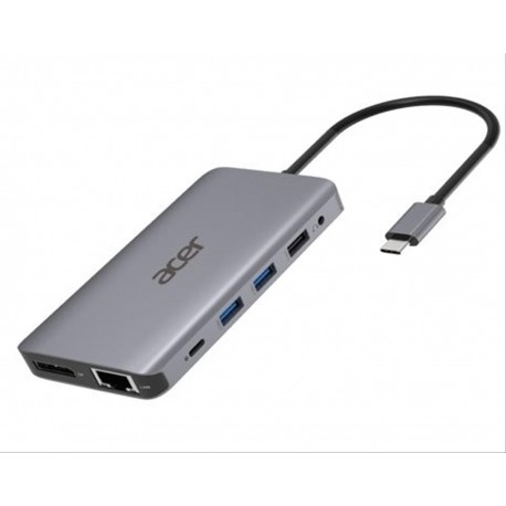 DOCK ACER 12IN1 USB-C TO 2xUSB3.2· 2xUSB2.0· 1xSDTF· 2xHDMI· 1xPD· 1xDP· 1xRJ45 3.5JACK