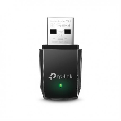 ADAPTADOR TP-LINK USB WIRELESS BANDA DUAL ARCHER T3U AC1300