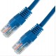 CABLE RED LATIGUILLO RJ45 CAT.6 UTP AWG24·1M AZUL NANOCABLE