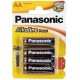 PILA PANASONIC LR06 AA ALKALINE 4 UNIDADES