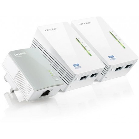 POWERLINE PLC WIFI TP-LINK AV600 300MB 2PORT (2xTL-WPA4220)