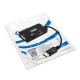 CABLE CONVERSOR DISPLAYPORT A VGADVIHDMI NEGRO 15CM