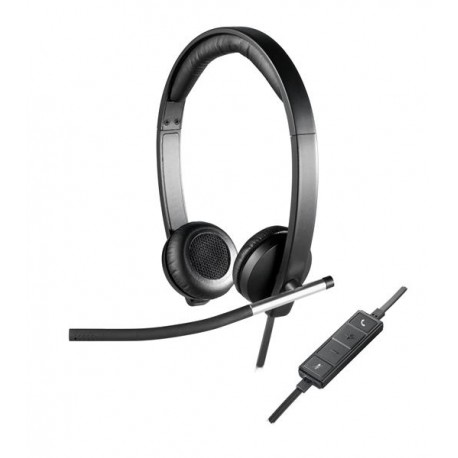 AURICULARES CON MICRO LOGITECH H650E STEREO USB· Cancelacion de ruido