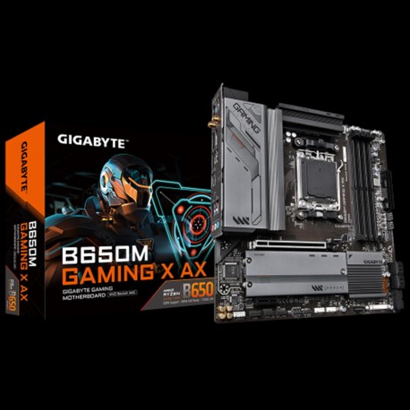 GIGABYTE B650M GAMING X AX (REV. 1.X) AMD B650 ZÓCALO AM5 MICRO ATX·