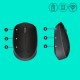 RATON LOGITECH B170 WIRELESS BLACK