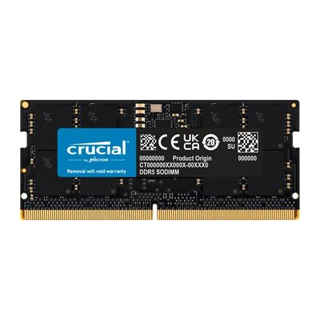 MODULO SODIMM DDR5 16GB 5600MHZ MICRON CRUCIAL-Desprecintado