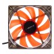 VENTILADOR AUXILIAR UNYKA COOLER FAN 120mm LED RED