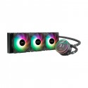 REFRIGERACION LIQUIDA CPU UNYKA AQUASTORM 360 BLACK RGB Rainbow· DISPLAY