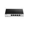 SWITCH 5 PUERTOS SMART MANAGED GIGABIT POE-Desprecintado