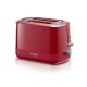 TOSTADORA BOSCH TAT3A114 CON 2 RANURAS 800W ROJO·