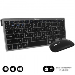 TECLADO Y RATÓN INALÁMBRICOS SUBBLIM COMBO COMPACTO MULTIDISPOSITIVO