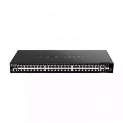 SWITCH D-LINK DGS-1520-52E GESTIONABLE L3 APILABLE 48P GIGA + 2P 10G + 2P SFP·